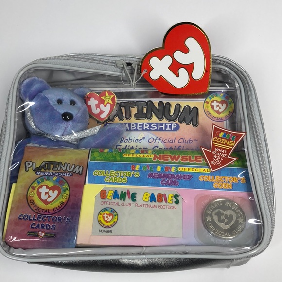 Ty Beanie Babies Platinum Edition Club Kit - Picture 1 of 5